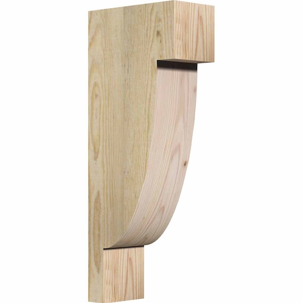 Ekena Millwork Alpine Rough Sawn Corbel, Douglas Fir, 4"W x 8"D x 20"H COR04X08X20ALP00RDF - main